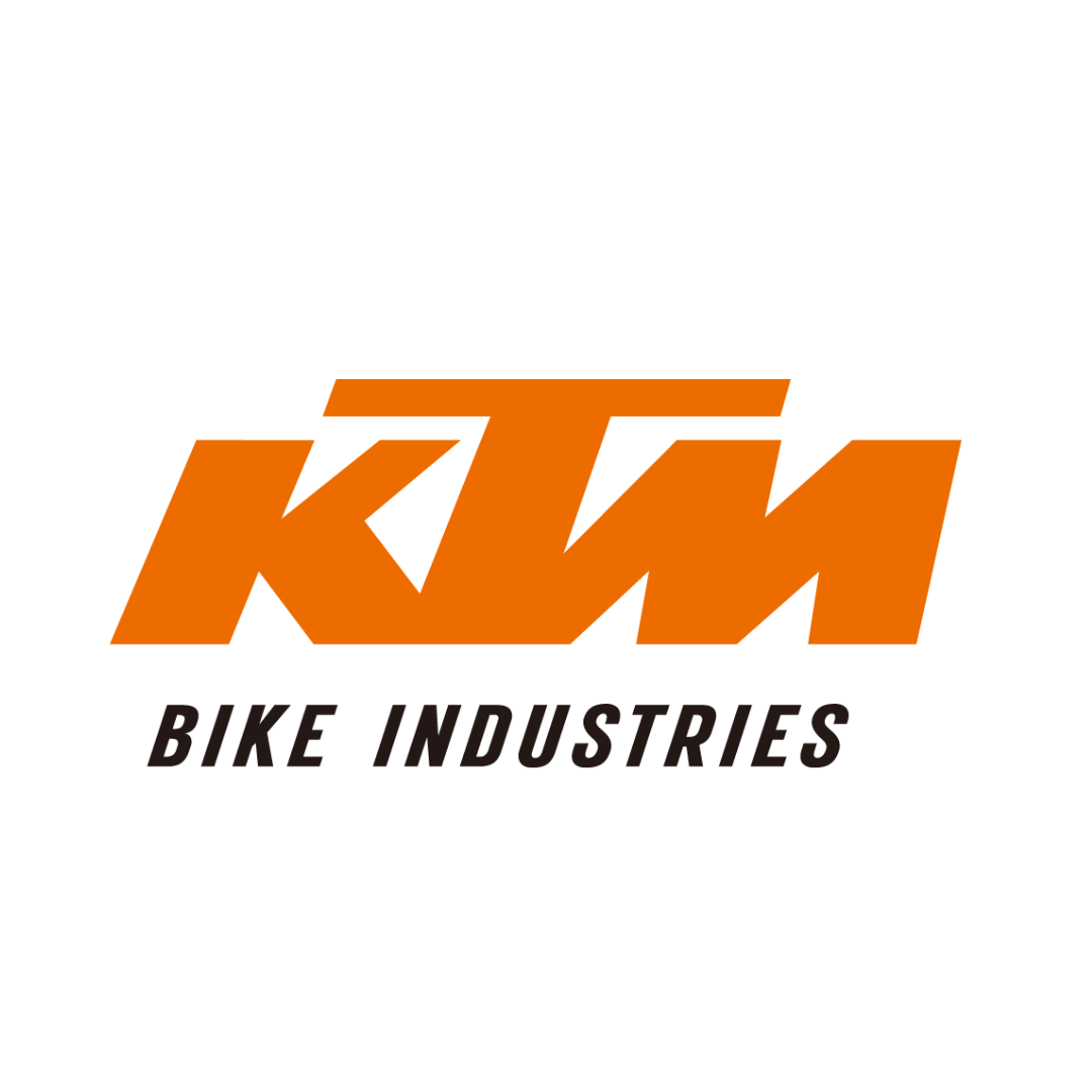 Logo des Fahrradherstellers KTM den Rund ums Rad mit anbietet